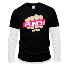 Комбинированный лонгслив The band Punch