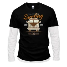 Комбінований лонгслів California Surfing