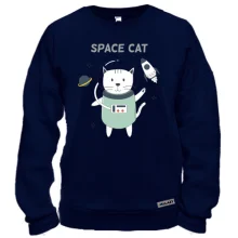 Свитшот с космическим котом SPACE CAT