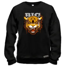 Світшот BIG з тигром, що гарчить