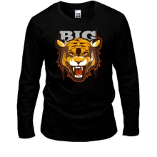 Лонгслів BIG з тигром, що гарчить