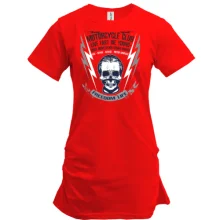 Подовжена футболка Motorcycle Club Freedom Life