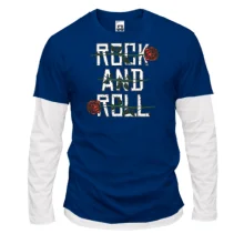 Комбінований лонгслів ROCK AND ROLL