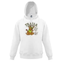 Детская толстовка Trails Adventure с кенгуру-путешественником
