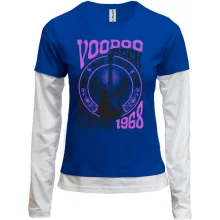 Комбінований лонгслів Voodoo Rock Festival 1968