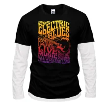 Комбінований лонгслів Electric Blues Festival