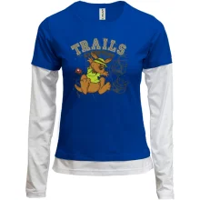 Комбинированный лонгслив Trails Adventure с кенгуру-путешественником
