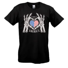 Футболка I Love U America