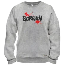 Свитшот Scream с каплями крови