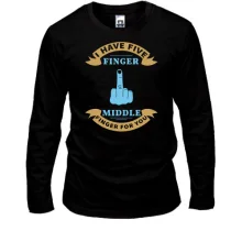 Лонгслив Middle Finger