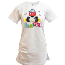 Подовжена футболка Baby Monster Truck