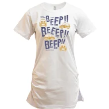 Подовжена футболка Beeeep!