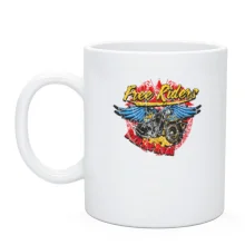 Чашка Free Riders Burn the Road