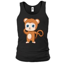 Чоловіча майка Cute Baby Monkey