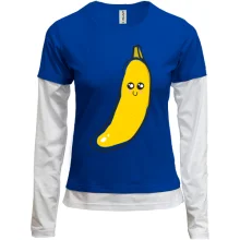 Комбінований лонгслів Cute Banana