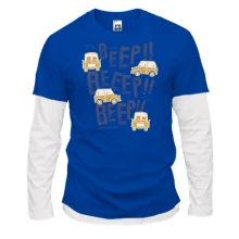 Мужской лонгслив Комби Beeeep!