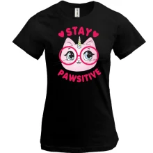 Футболка Stay Pawsitive