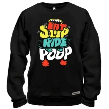 Свитшот Eat Sleep Ride
