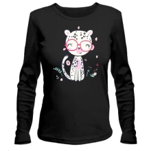 Лонгслив Cute Leopard