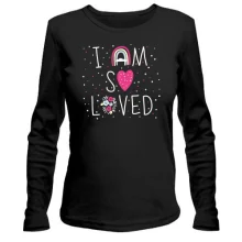 Лонгслив I am so Loved