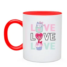 Чашка Love Love Love