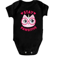 Детское боди Stay Pawsitive