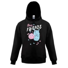Детская толстовка Pink and Blue Best Friends