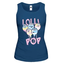 Женская майка Funny Lolly Pop
