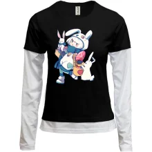 Жіночий лонгслів Комбі Anime Bunny