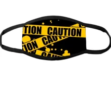 Багаторазова маска для обличчя Caution!