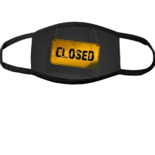 Багаторазова маска для обличчя CLOSED