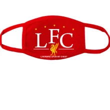 Тканинна маска для обличчя LFC 5 зірок