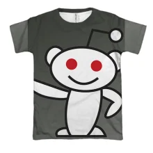 3D футболка Reddit