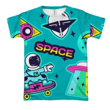 3D футболка Space