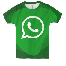 Дитяча 3D футболка з WhatsApp