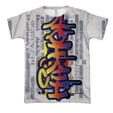 3D футболка Hip Hop