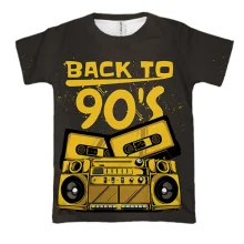 3D футболка Back to 90