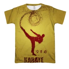 3D футболка Karate man