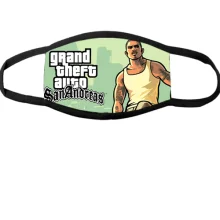 Многоразовая маска для лица GTA SanAndreas