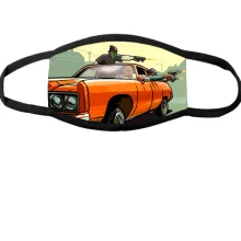 Многоразовая маска для лица GTA car
