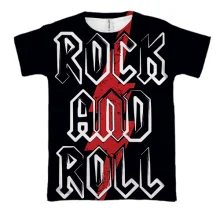 3D футболка Rock and Roll стрела