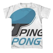 3D футболка Ping Pong