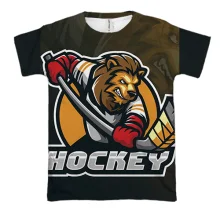 3D футболка Hockey Lion