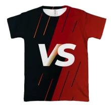 3D футболка VS