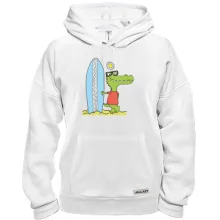 Толстовка Crocodile surfer