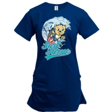 Подовжена футболка Surf Recue