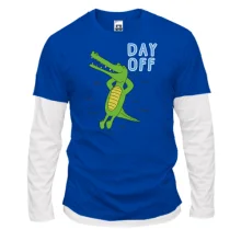 Мужской лонгслив Комби DAY OFF