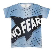 3D футболка No fear