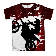 3D футболка Motocross