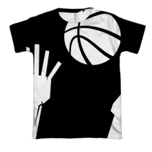 3D футболка Basketball hand
